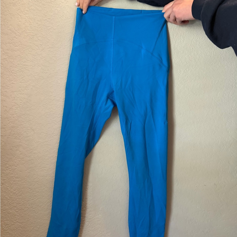 lululemon athletica Blue Leggings